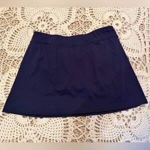 Lands End Navy Blue Swimsuit Bottom Sz 10L